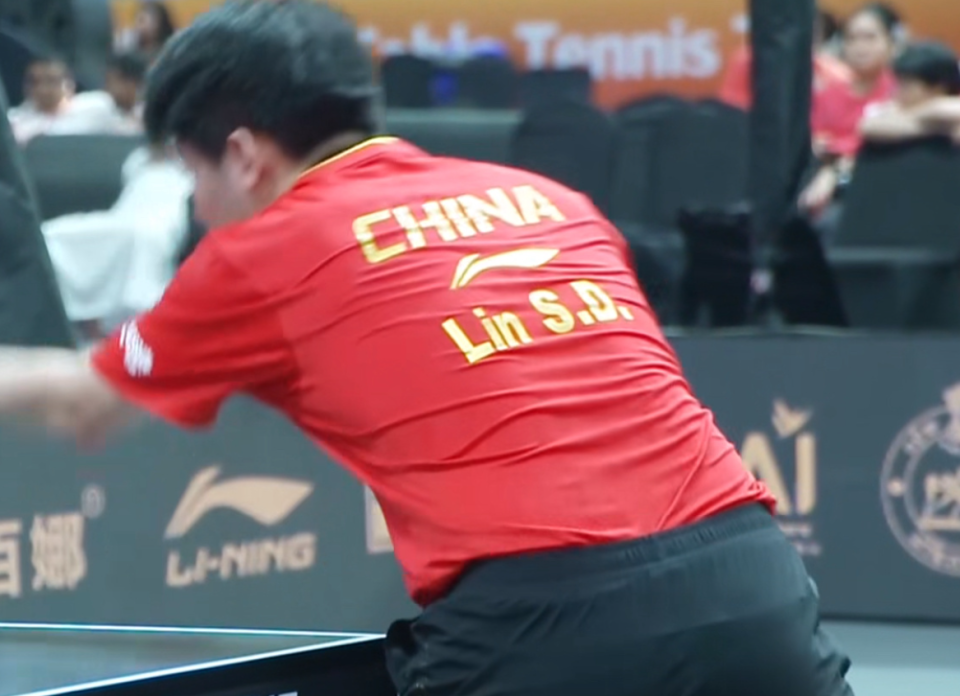 比赛对他自, 林诗栋还可